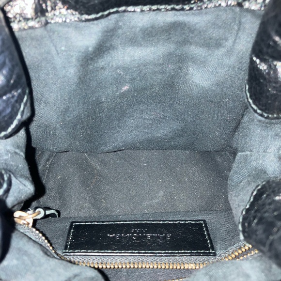 Balenciaga AUTHENTIC Black Mini Motocross Classic Pompon Bag - Picture 16 of 16